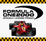 Formula One 2000 (USA) Title Screen